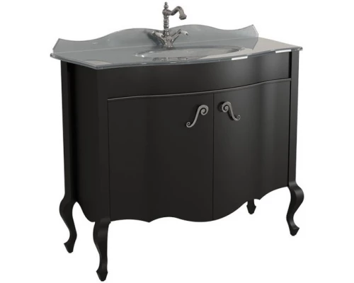 Тумба черный матовый 101,6 см Caprigo Bourget 11026-B042