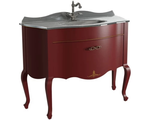 Тумба бордо матовый 115 см Caprigo Bourget 11016-B013