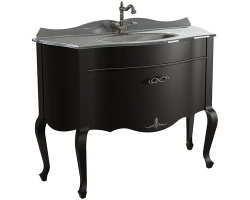 Тумба черный матовый 115 см Caprigo Bourget 11016-B042