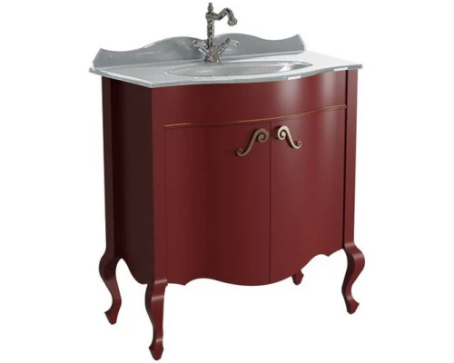 Тумба бордо матовый 80,6 см Caprigo Bourget 11023-B013