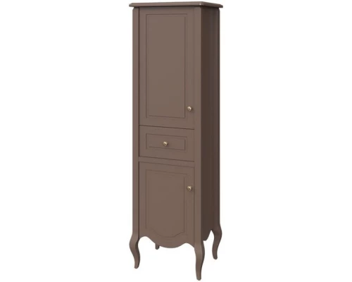 Пенал напольный шоколад матовый L Caprigo Verona 33551L-TP809