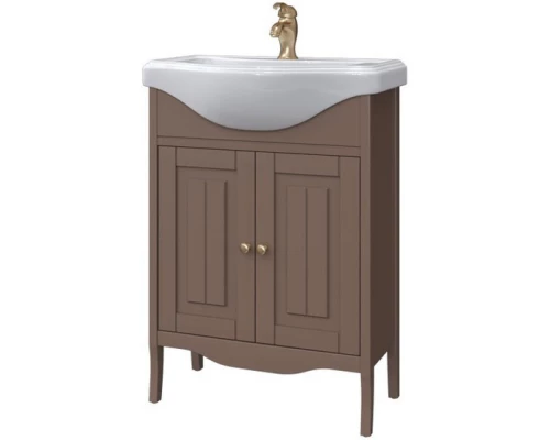 Тумба шоколад матовый 61,4 см Caprigo Genova 34410-TP809