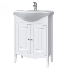 Тумба белый матовый 61,4 см Caprigo Genova 34410-TP811