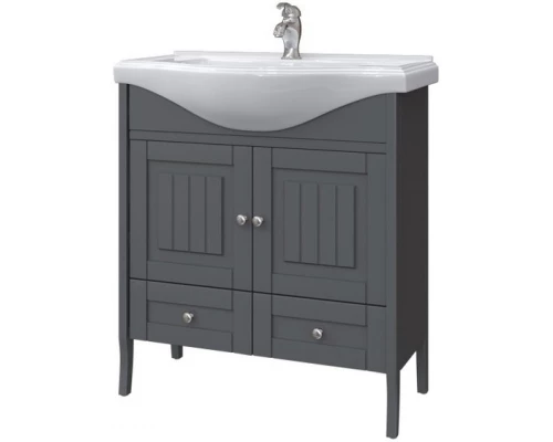 Тумба графит матовый 76,6 см Caprigo Genova 34412-TP810