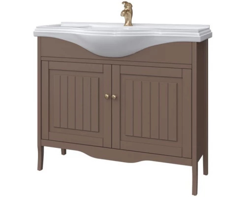 Тумба шоколад матовый 101 см Caprigo Genova 34414-TP809