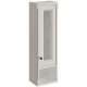 Шкаф одностворчатый белый матовый R Caprigo Jardin 10490R-B031G
