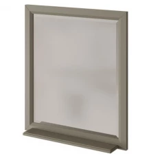 Зеркало 72,5x81,4 см серый матовый Caprigo Jardin 10431-B021