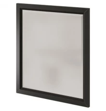 Зеркало 72,5x81,4 см черный матовый Caprigo Jardin 10436-B032