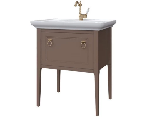 Тумба шоколад матовый 64,6 см Caprigo Jersey 34311-TP809