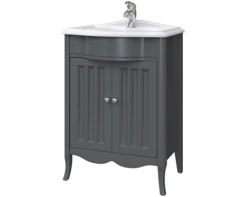 Тумба графит матовый 59 см Caprigo Marsel 33810-TP810