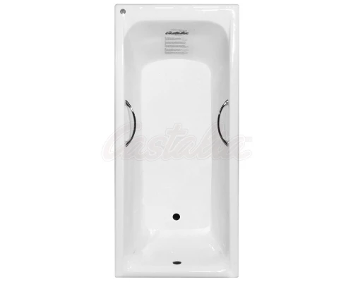 Чугунная ванна 180x80 см с ручками Castalia Prime S2021 Ц0000147