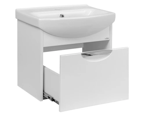 Тумба белый глянец 51,2 см Cersanit Basic SZ-BAS-CE50