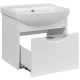 Тумба белый глянец 51,2 см Cersanit Basic SZ-BAS-CE50