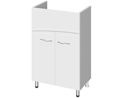 Тумба белый глянец 50 см Cersanit Erica New SU-ERN-ERI55