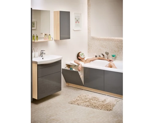 Зеркало ясень 50x65 см Cersanit Smart LU-SMA