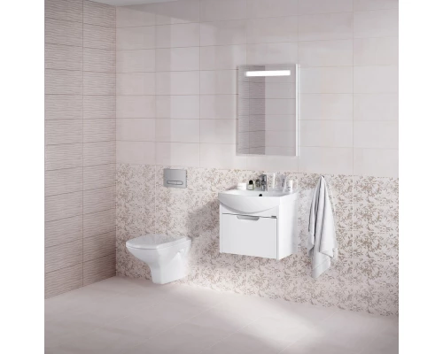 Зеркало 40x70 см Cersanit Base LU-LED010*40-b-Os