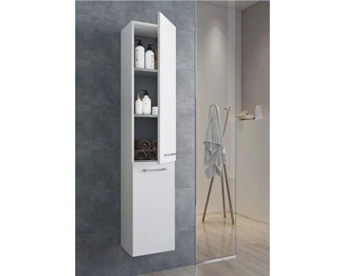 Пенал подвесной белый глянец L/R Cersanit Lara SL-LAR/Wh