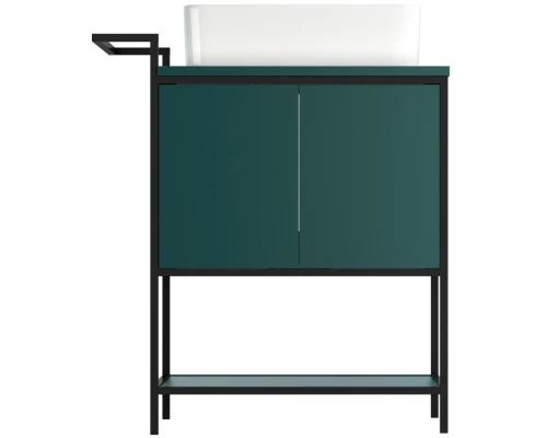 Тумба зеленый/черный 80 см Cersanit Botanique A63014