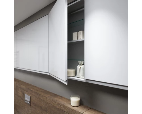 Шкаф подвесной белый глянец Cersanit Moduo SW-MOD60/Wh