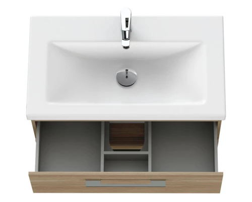 Тумба орех 77,6 см Cersanit Lara 64138