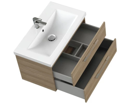 Тумба орех 77,6 см Cersanit Lara 64138