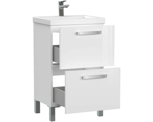 Тумба белый глянец 47,6 см Cersanit Melar 64127