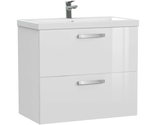 Тумба белый глянец 77,6 см Cersanit Melar 64130