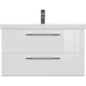 Тумба белый глянец 77,6 см Cersanit Lara 64137