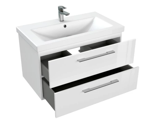 Тумба белый глянец 77,6 см Cersanit Lara 64137