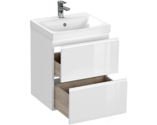 Тумба белый глянец 47,6 см Cersanit Moduo 64139