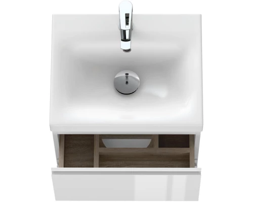 Тумба белый глянец 47,6 см Cersanit Moduo 64139