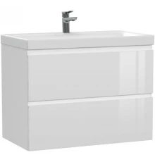 Тумба белый глянец 77,6 см Cersanit Moduo 64141