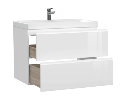 Тумба белый глянец 77,6 см Cersanit Moduo 64141