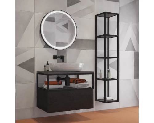 Зеркало 70,7x70,7 см Cezares Cadro CZR-SPC-CADRO-700-LED-TCH-WARM