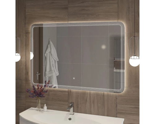 Зеркало 120x80см Cezares Duet CZR-SPC-DUET-1200-800-LED-TCH