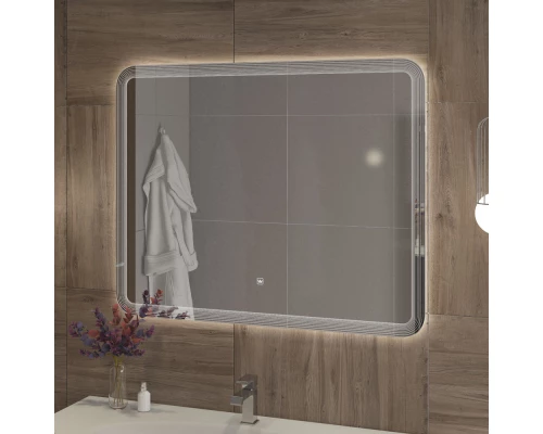 Зеркало 90x80см Cezares Duet CZR-SPC-DUET-900-800-LED-TCH