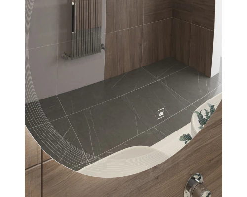 Зеркало 100x100 см Cezares Eco CZR-SPC-ECO-1000-LED-TCH