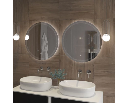 Зеркало 60x60 см Cezares Eco CZR-SPC-ECO-600-LED-TCH