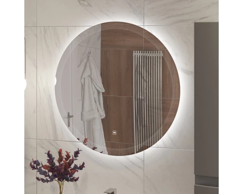 Зеркало 70x70 см Cezares Eco CZR-SPC-ECO-700-LED-TCH