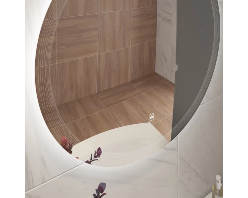 Зеркало 80x80 см Cezares Eco CZR-SPC-ECO-800-LED-TCH