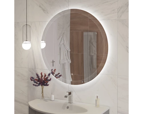 Зеркало 90x90 см Cezares Eco CZR-SPC-ECO-900-LED-TCH