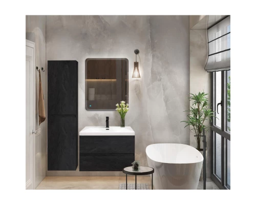 Пенал подвесной Nero Cezares Molveno MOLVENO-1600-2A-SC-NR