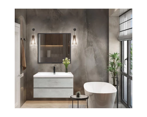 Тумба Beton 89,6 см Cezares Molveno MOLVENO-90-2C-SO-BET