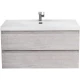 Тумба Legno Bianco 99,6 см Cezares Molveno MOLVENO-100-2C-SO-LB