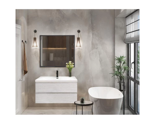 Тумба Legno Bianco 99,6 см Cezares Molveno MOLVENO-100-2C-SO-LB