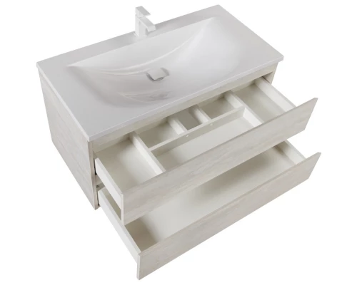 Тумба Legno Bianco 99,6 см Cezares Molveno MOLVENO-100-2C-SO-LB