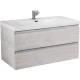 Тумба Legno Bianco 99,6 см Cezares Molveno MOLVENO-100-2C-SO-LB