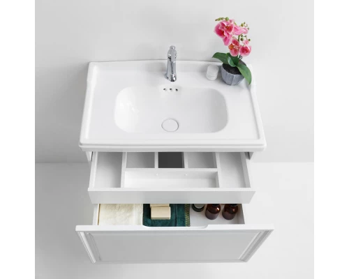 Тумба Bianco Lucido 77 см Cezares Giubileo GIUBILEO-800-1C-SO-BL