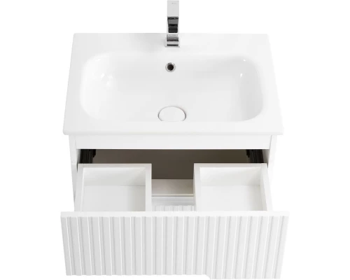 Тумба Bianco Lucido 57 см Cezares Duet DUET-600-2C-SO-BL