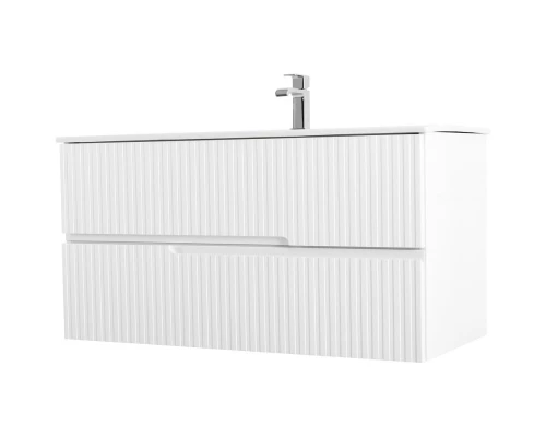 Тумба Bianco Lucido 77 см Cezares Duet DUET-800-2C-SO-BL